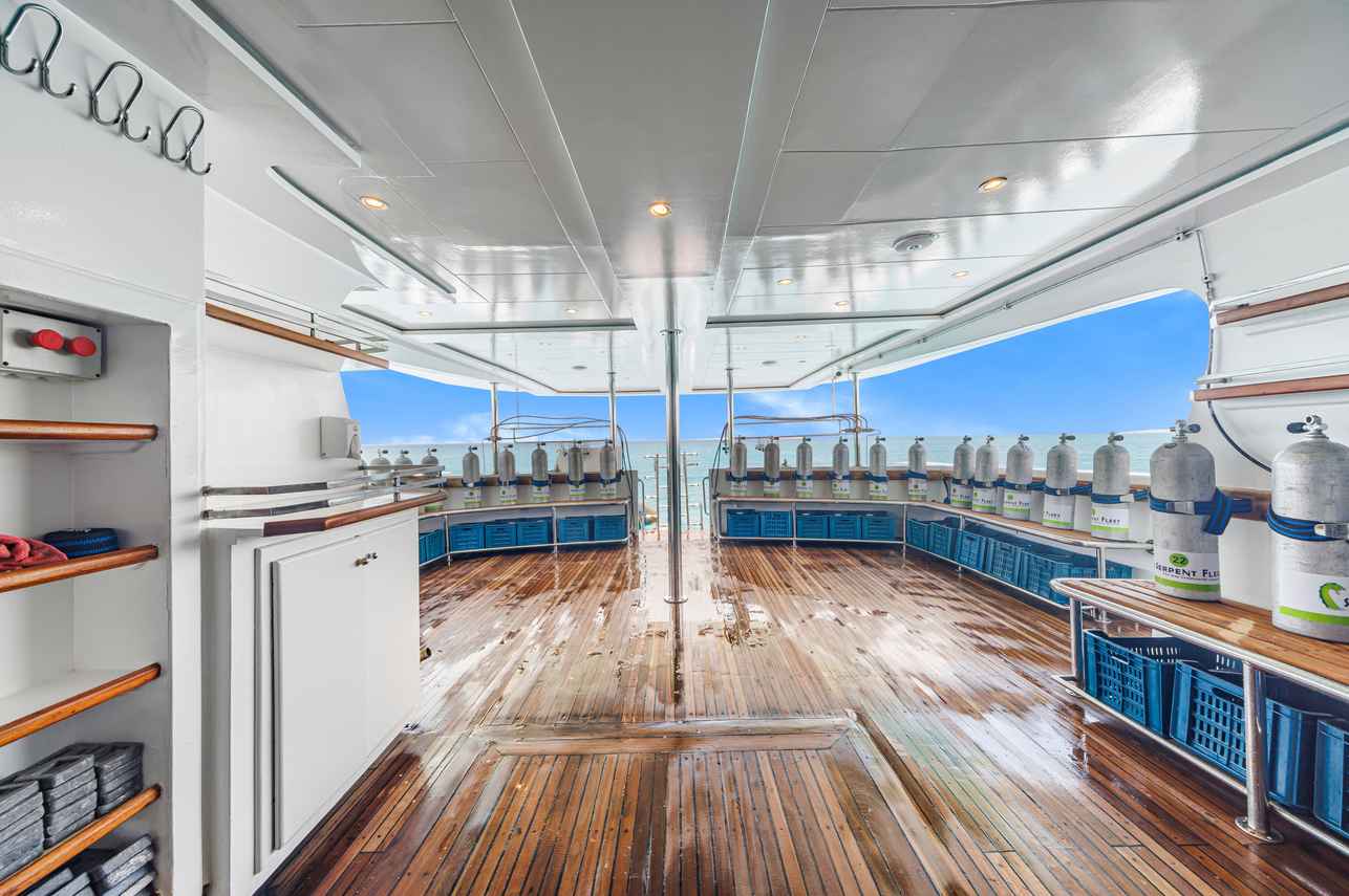 Dive Liveaboards With a Dive Deck Onboard - Sea Serpent Liveaboard