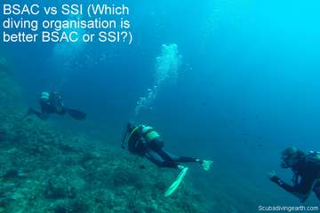 BSAC vs SSI - Which diving organisation is better BSAC or SSI smaller