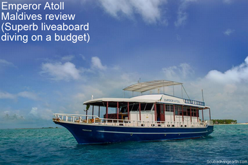 Emperor Atoll Maldives review - Superb liveaboard diving on a budget trip small