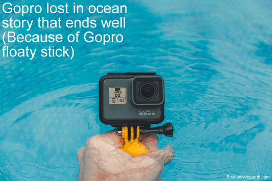 Gopro lost in ocean story that ends well - Because of Gopro floaty stick