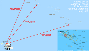 How to get to Fakarava French Polynesia - Is Fakarava worth the long trip small