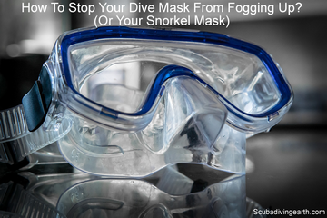 How to stop your dive mask from fogging up or your snorkel mask small