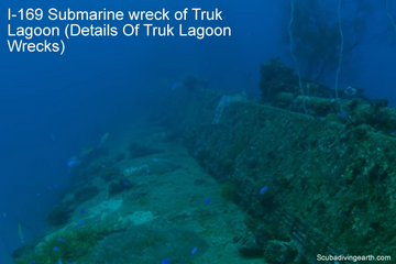 I-169 Submarine wreck of Truk Lagoon Details Of Truk Lagoon Wrecks small