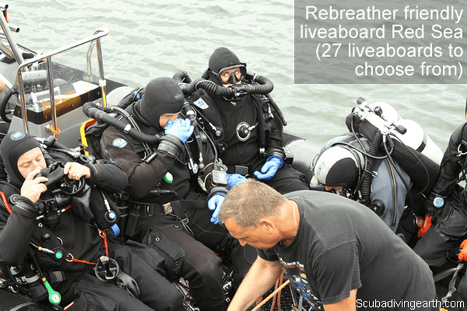 Rebreather friendly liveaboard Red Sea - 27 Red Sea liveaboards to choose from