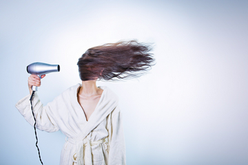 Scuba Diving Hair 101 Hair Extensions; Long Hair and Facial Hair small