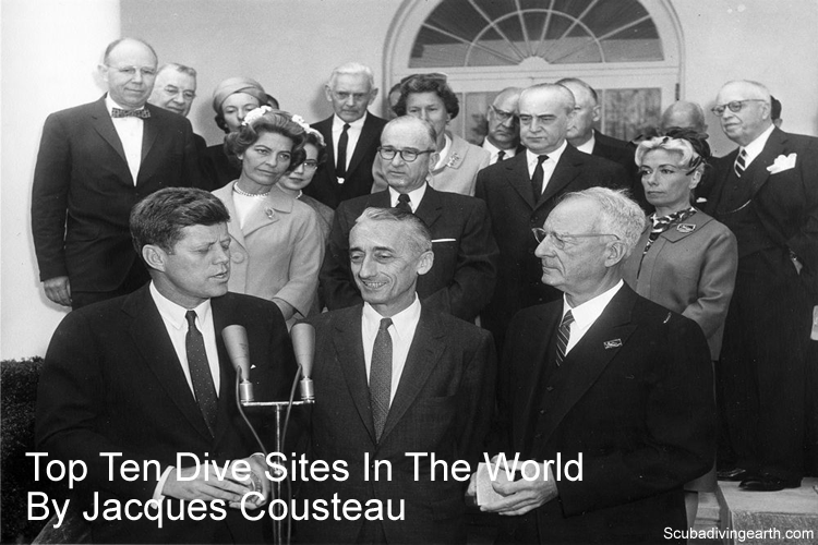 Top 10 Dive Sites In The World By Jacques Cousteau