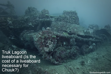 Truk Lagoon liveaboard - Is the cost of a liveaboard necessary for Chuuk small