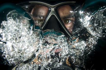 What helps with anxiety when learning to scuba dive and are you nervous small