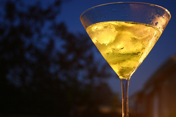 Why is nitrogen narcosis called The Martini effect small