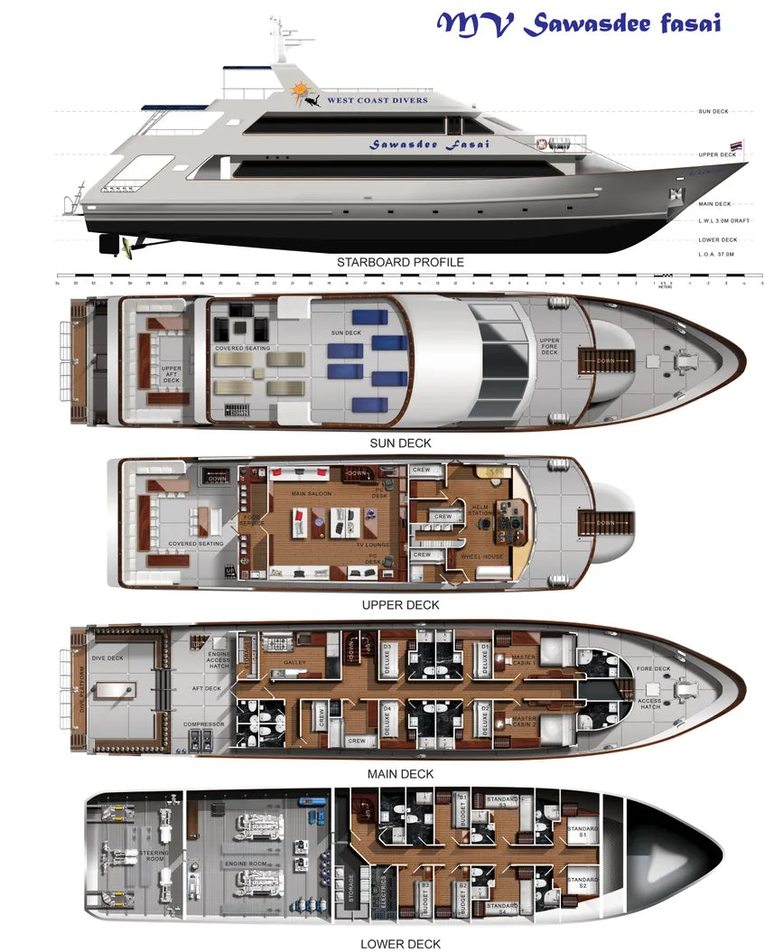 Sawasdee Fasai Liveaboard Image