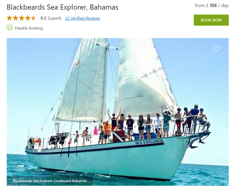 Bahamas Blackbeards Sea Explorer Liveaboard overview