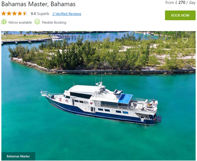 Bahamas Master Liveaboard overview