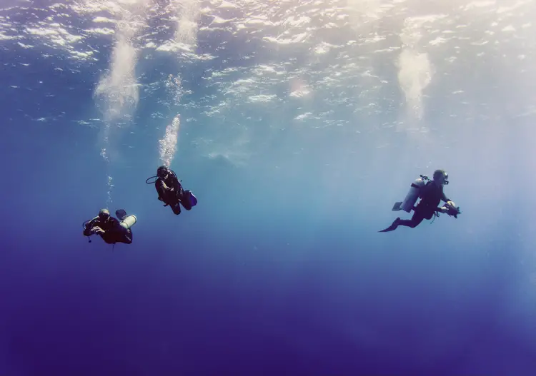 Buoyancy control is top of scuba diving basics