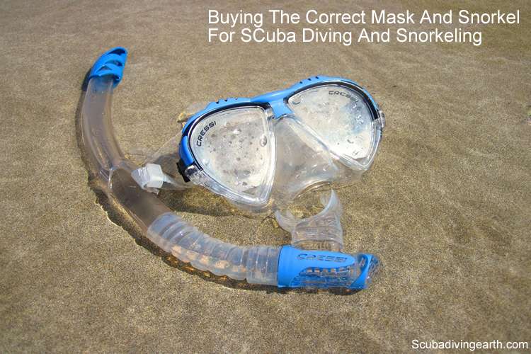 Buying The Correct Mask And Snorkel for scuba diving and snorkeling large