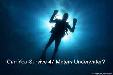 Can You Survive 47 Meters Underwater?  (How Deep Is 47 Metres In Feet = 154 Feet)