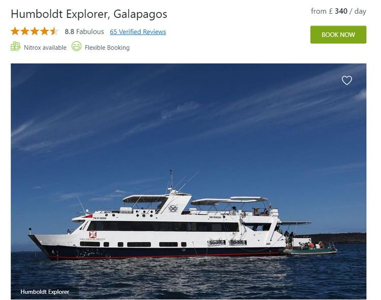 Galapagos Humboldt Explorer Liveaboard overview