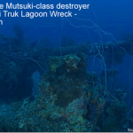 Japanese Mutsuki-class destroyer Fumizuki Truk Lagoon Wreck small