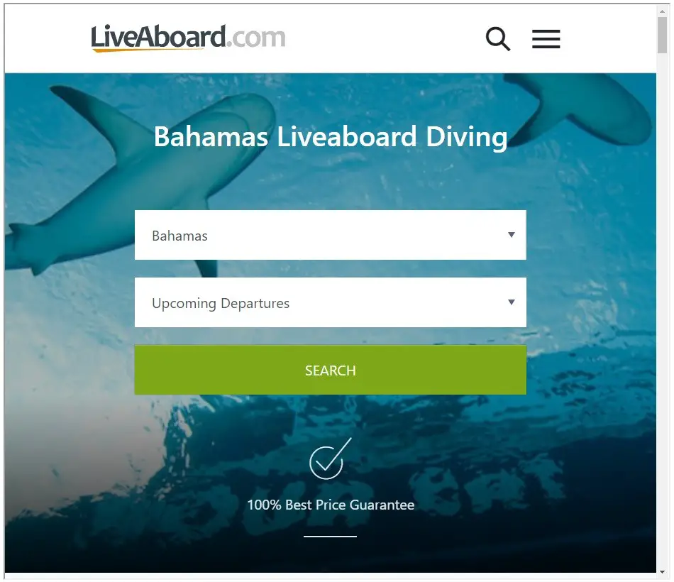 Liveaboard.com search Bahamas