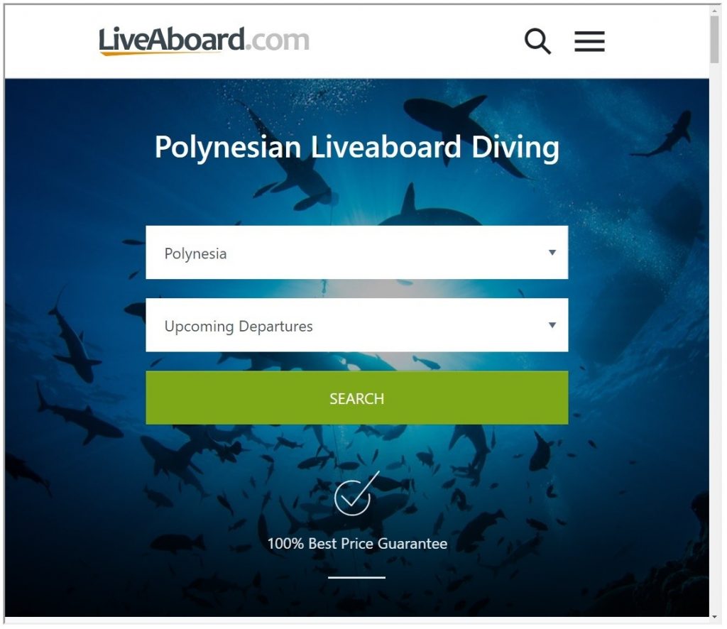 Liveaboard.com search Polynesia-scroll