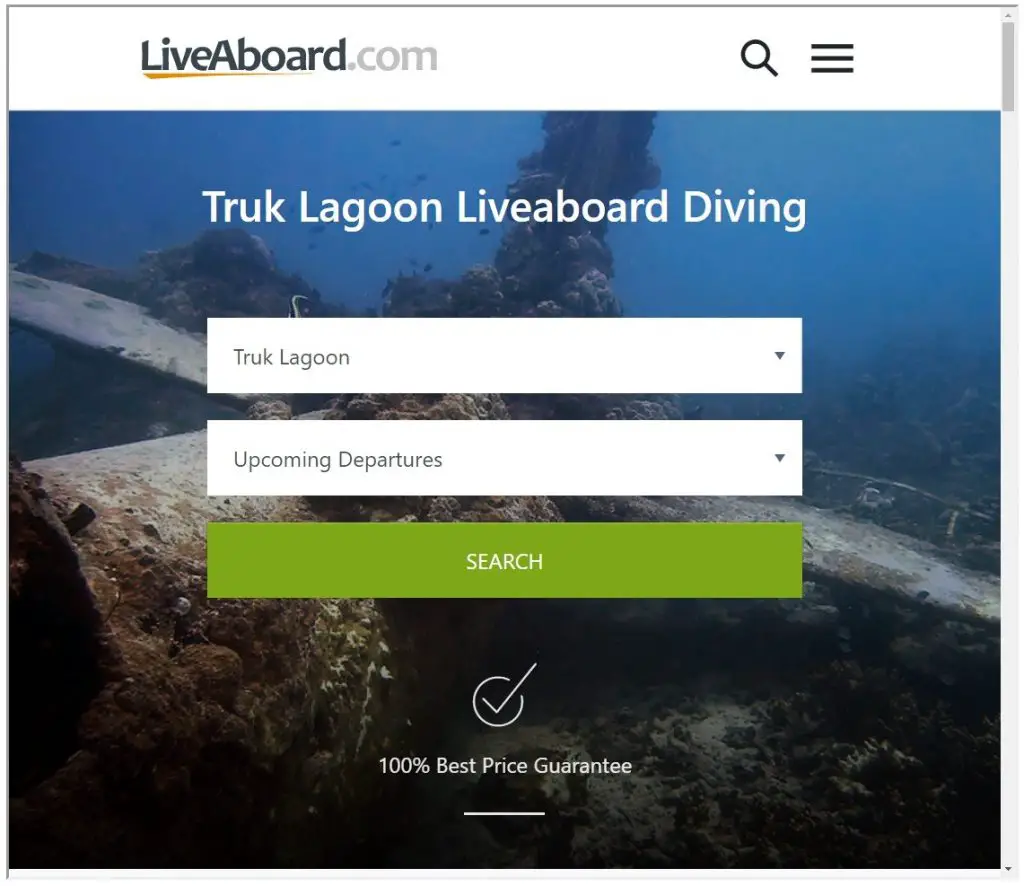 Liveaboard.com search all Truk Lagoon-scroll