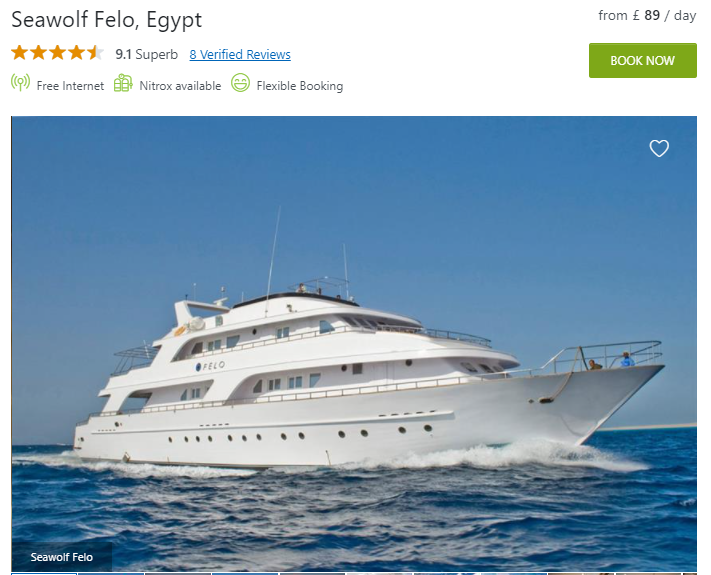 Seawolf Felo Liveaboard - Egypt Red Sea