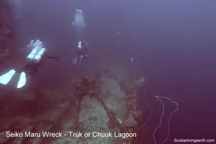 Seiko Maru Wreck - Truk or Chuuk Lagoon image 2