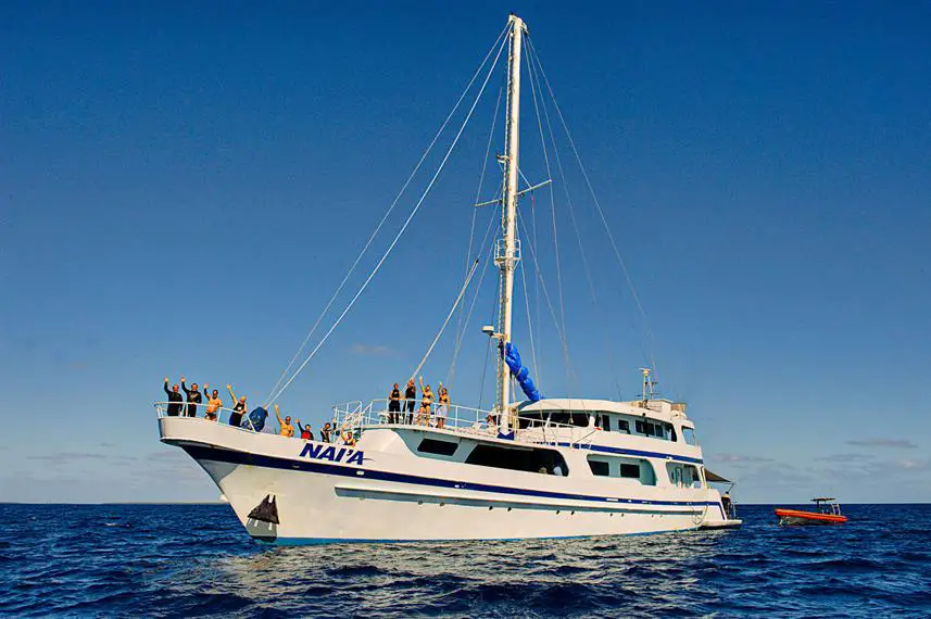 The Nai'a Fiji Liveaboard dive boat