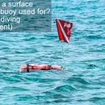 What is a surface marker buoy used for - Safety diving equipment