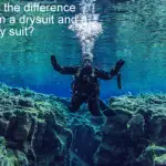 What is the difference between a drysuit and a semi dry suit small