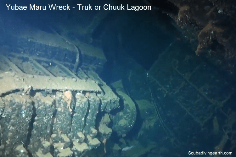Yubae Maru Wreck - Truk or Chuuk Lagoon